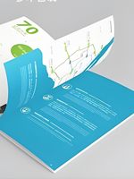 Flyers, brochures, catalogues, livres imprimés en couleur sur mesure avec plastification – Personnalisables pour la publicité commerciale et le commerce