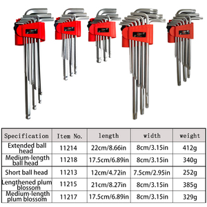 9PCS đa chức năng Torx thiết lập gấp <span class=keywords><strong>Hex</strong></span> allen key <span class=keywords><strong>Wrench</strong></span> thiết lập xe đạp cờ lê - Product Image 2