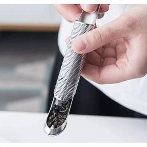 Filtro da tè spezie <span class=keywords><strong>erbe</strong></span> infusore maglia palla tipo di estensione su misura Logo in metallo in acciaio inox filtro da tè per il tè sfuso - Product Image 1