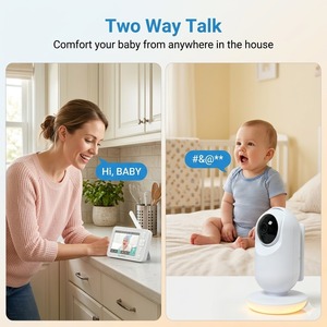 Baby Cry Detector, Long Range Monitor, <strong>Babyphone</strong> Digital Audio Baby Monitor with Practical Temperature Monitor - Product Image 2