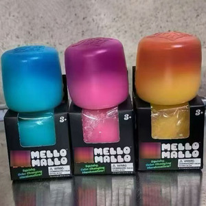 Vente en gros NeeDoh Mello <span class=keywords><strong>Mallo</strong></span> Squishy Toy, jouet sensoriel en guimauve changeant de couleur, anti-stress, cadeau pour enfants et adultes, idéal pour les fêtes - Product Image 1