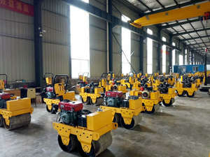 1.5 tấn lốp cao su Con lăn thủy lực máy Đầm cầm tay <span class=keywords><strong>mini</strong></span> đường lăn Máy đầm đơn đôi trống đường lăn máy - Product Image 6