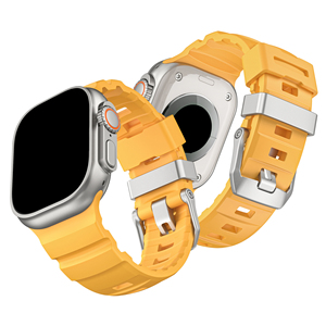 Upro Wholesale Waterproof Silicone Strap Sport Watch Band for Man Solo Loop Watch Band for apple 42/44/45/46/49mm - Product Image 3