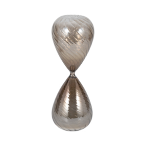 Timer Decorativo a Clessidra Moderna in Vetro Intagliato per Casa, Bagno, Mensola, Scrivania, Soggiorno - Product Image 1