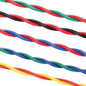 Fabrika Rvs Kablo Teli Yangın Geçirmez Çift Renkli Bükümlü Kablo <span class=keywords><strong>2</strong></span> Çekirdekli Bükümlü Çiftli Tel Kablo Bükümlü Çift Elektrik Teli Bağlantı İçin - Product Image 5