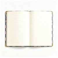 Carnet à couverture rigide à carreaux vintage A5, carnet personnalisé avec logo, élégant, décoratif, cadeau