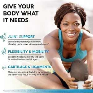 Glucosamine Chondroïtine de Haute Qualité Flexibilité Vitamines Nutritionnelles Santé des Articulations Capsules de Glucosamine Chondroïtine - Product Image 6