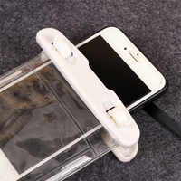 Étui de téléphone étanche pour l'extérieur, pochette de téléphone universelle étanche, sac étanche en PVC pour téléphone portable, pour les voyages et la natation