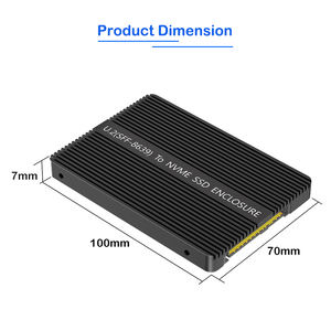 M2 Nvme Ssd Naar U.2 SFF-8639 2.5-Inch Ngff <span class=keywords><strong>M</strong></span>.2 Sleutel-<span class=keywords><strong>M</strong></span> Naar U2 Adapter Ssd Chassis Zetten Nvme <span class=keywords><strong>M</strong></span>.2 Ssd Naar U.2 Converter, Niet Sata - Product Image 5