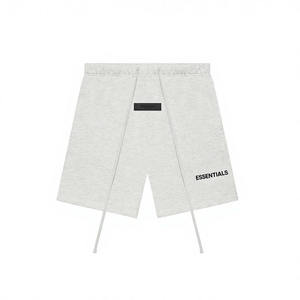 Vêtements essentiels en gros SS22 pour hommes : Shorts et chemises à manches courtes en tissu stretch, couleur avoine clair et avoine foncé - Product Image 3