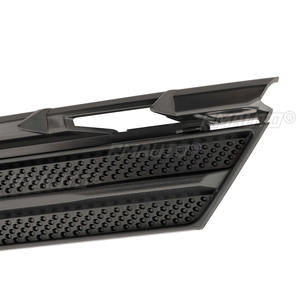 Pour Lincoln MKC 2015-2019 Cache-phare antibrouillard Pare-chocs avant Grille DRL Cadre de phare Accessoires de voiture Noir Gauche Droit - Product Image 2