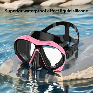 <span class=keywords><strong>Masque</strong></span> de plongée professionnel pliable, étanche, haute définition, double lentille, pour adultes, avec protection nasale intégrée, <span class=keywords><strong>masque</strong></span> de natation - Product Image 2