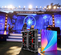 Layar LED HD P3.91 Luar Ruangan Dengan Harga Produsen Kabinet Aluminium Die-casting 500*1000mm