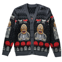2024 Meilleur prix Standard Tricoté Conception personnalisée Cardigan Chandail Fournisseur