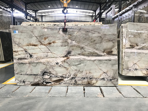 Brazil Cristallo Tiffany Quartzit Màu Xanh Lá Cây Kỳ Lạ Quartzit Tấm - Product Image 4