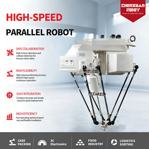 Robot Delta Paralelo Industrial para Manipulación Automática en Líneas <span class=keywords><strong>de</strong></span> Producción <span class=keywords><strong>de</strong></span> Alimentos y Electrónica - Product Image 1