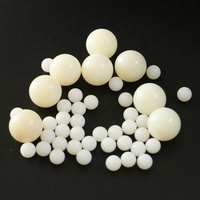 Ventes d'usine, billes en plastique de précision POM PP Nylon PTFE PEEK, de 1,588 mm à 50 mm, billes en plastique nylon PA66