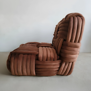 Cojín de Sofá <span class=keywords><strong>Art</strong></span>ístico de Lujo con Tejido de Nudos Italianos, Relleno de Terciopelo, Un Solo Asiento para Sala de Estar - Product Image 6