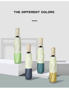 Promotion Custom Three Folding <b>Umbrella</b> Outdoor Foldable <b>Automatic</b> <b>Umbrella</b> With Custom Logo - Product Image 2