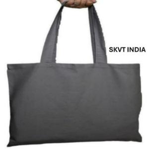 Sac fourre-tout en toile de coton biologique recyclable et écologique, imprimé sérigraphié avec logo personnalisé, durable et écoresponsable pour les courses, vente en gros - Product Image 4