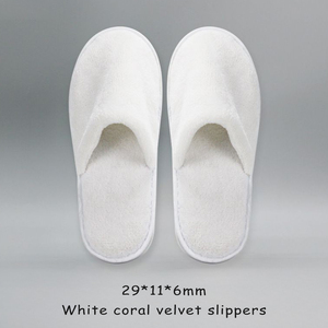 Pantuflas Desechables para Hotel, Pantuflas de Spa Blancas Cómodas para Huéspedes con Logotipo Personalizado al por Mayor, Bajo MOQ, Unisex - Product Image 5