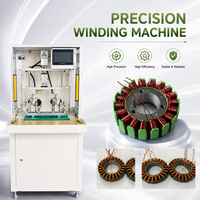 Máquina Bobinadora de Bobinas de Estator de Engranajes CNC PLC Totalmente Automática