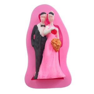 Cornice delicata per sposi stampo per <span class=keywords><strong>torta</strong></span> in Silicone liquido decorazione per fondente stampo in Silicone per cottura al cioccolato - Product Image 2