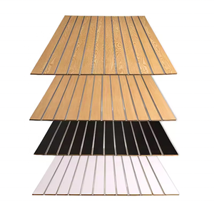 Hiện đại Sản xuất nhôm chèn <span class=keywords><strong>MDF</strong></span> <span class=keywords><strong>Board</strong></span> slatwall Panel cho siêu thị hiển thị - Product Image 3