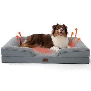 <span class=keywords><strong>Cama</strong></span> para Perros de Espuma Viscoelástica Lavable y Extraíble, <span class=keywords><strong>Cama</strong></span> Ortopédica Grande para Mascotas, <span class=keywords><strong>Cama</strong></span> Suave y Relajante para Perros Medianos y Grandes para Todas las Estaciones - Product Image 1