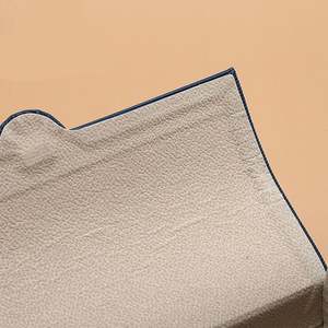 New Arrival Men Women Portable <b>Hard</b> <b>Shell</b> Glasses Storage Horizontal Stripe PU Leather Glasses <b>Case</b> - Product Image 5