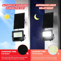 Projecteur KCD, fabricant de lampes, ABS 50w 100w 200w 300w, projecteurs solaires LED de haute qualité pour jardin, extérieur, avec détecteur de mouvement