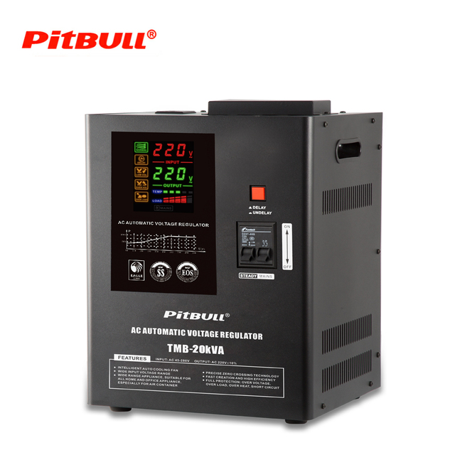 New Digital Display 20000 Watt 15kv Automatic Voltage Stabilizer