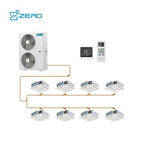8-33.5KW Économie d'énergie Multi Zone Climatisation R410A Inverter Mini Split Pompe à chaleur Ventilo-convecteur Refroidissement Chauffage Faible Bruit