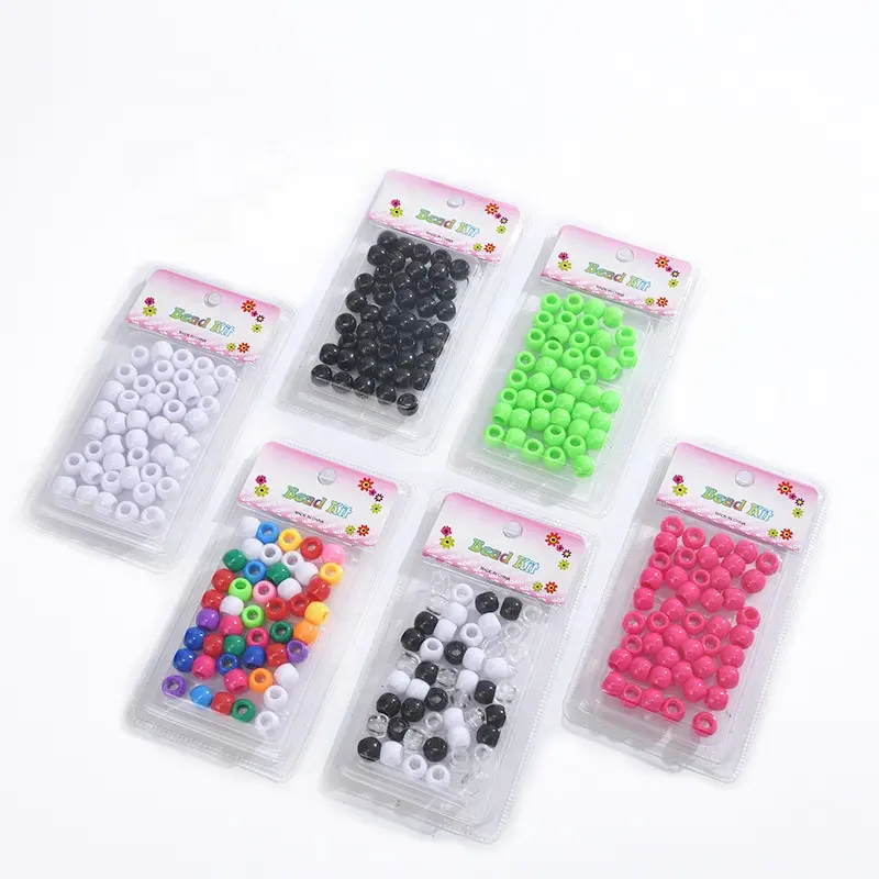 Ruyan Factory Price Afro Kids Hair Coil Dreadlocks Braid Rings Cuffs Braiding Beads for Accessory Hair Rings