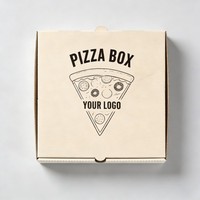 Scatola per Pizza Riutilizzabile Creativa Personalizzata in Carta Riciclabile per Asporto e Consegna