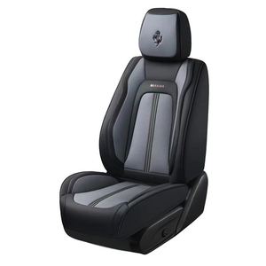Xiangta Fashionable Full Set 11-Piece 3D <b>Car</b> <b>Seat</b> <b>Covers</b> Universal Fit Breathable Nappa <b>Leather</b> All-Season Cushion Storage - Product Image 4