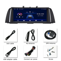 Lecteur multimédia vidéo de voiture IPS Android pour BMW série 5 F10 F11 2011-2016 CIC NBT système de navigation voiture android universel 520