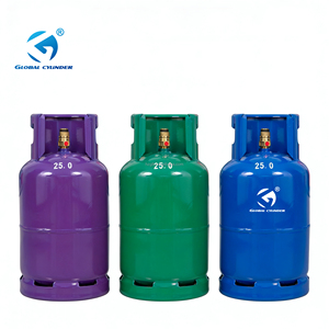 Bouteille de gaz GPL-12.5 en acier portable certifiée, 12,5 kg, rechargeable, certifiée ISO, sûre et fiable, pour la cuisson domestique - Product Image 3