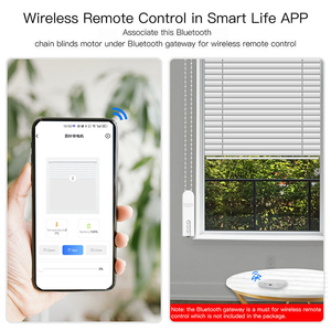 Abridor de Cortinas Automático Controlado por Aplicación WiFi Tuya, Persianas Eléctricas con Motor para Dormitorio, Sala de Estar, Balcón, Mini Persianas con Accesorio WiFi - Product Image 6