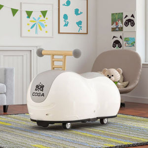 Penjualan terlaris baru anak-anak ayunan mobil elektrik bayi kacang Twister dengan lampu musik LED - Product Image 3