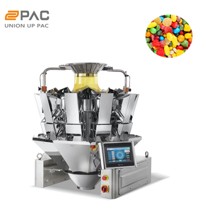 Tự động 10 đầu kết hợp định lượng 500g 1000g công suất cho Đậu lăng Hạt giống rau đậu túi giấy Hộp nhựa PLC lõi - Product Image 3