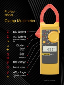 For 301A/<b>C</b>/<b>C</b>/D <b>Clamp</b> Meter Multimeter 301D Current High - Product Image 1