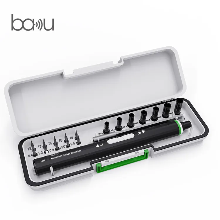 Hot selling BAKU ba-3331 cell phone repair watch repairing electric screwdrivers screwdriver bit set
