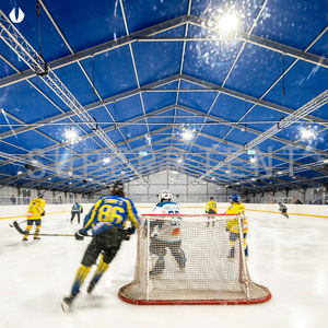 Carpa deportiva de aluminio para pista de hielo y cancha de baloncesto, diseño personalizado, estructura moderna - Product Image 3