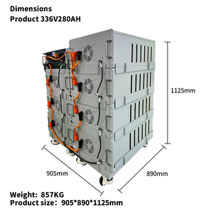 ก้อนแบตเตอรี่ลิเธียม30kWh 100kwh 40kwh แรงดันสูง HV 96V 240V 336V 384V สำหรับระบบจัดเก็บพลังงานแสงอาทิตย์ - Product Image 1