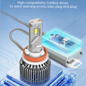 Venta al por mayor 9006 LED faro bombilla 150W 15000lm <span class=keywords><strong>compacto</strong></span> 12V 24V 6500K coche LED faro ECM CANbus 300% brillo aumentado - Product Image 4