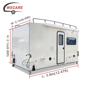 Wecare Offroad Overlanding Truck Camper Hard Side Slide-in Box pour camionnettes 4x4, camping d'aventure, camping-cars et caravanes - Product Image 2