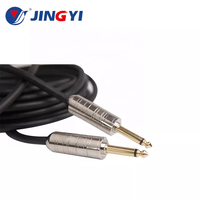 Câbles de guitare 21AWG à bas prix, câbles stéréo avec prise jack 6,3 mm MONO, prise jack 6,3 mm MONO, câble d'extension audio