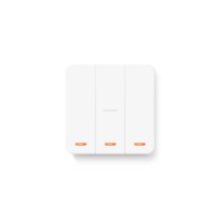 Transmisor Inalámbrico Universal RF433 Mhz de 50m, Interruptor de Pared con Botón Pulsador para Control de Luces/Interruptores/Puertas de Garaje, Señal Estable