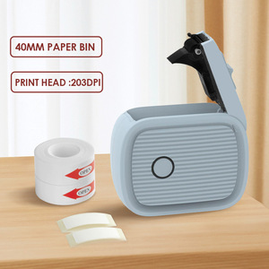 Mini Impresora de Etiquetas con Compartimento para Papel de 40 mm, Cabezal de Impresión de 203 dpi, Impresora Térmica para Uso en el Hogar y la Oficina - Product Image 1